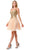 Aspeed Design S2757J - Beaded Appliqued V-Neck Cocktail Dress Special Occasion Dress