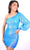 Ava Presley 27790 - One Shoulder Sequin Cocktail Dress Special Occasion Dress 00 / Iridescent Ocean