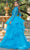 Ava Presley 28595 - Long Sleeve Rhinestone Embellished Neckline Romper Special Occasion Dress