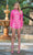 Ava Presley 28595 - Long Sleeve Rhinestone Embellished Neckline Romper Special Occasion Dress
