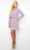 Ava Presley 28703 - Two-Piece Square Neck Cocktail Dress Cocktail Dresses 0 / Lilac