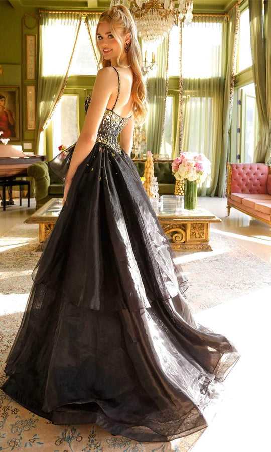 Ava Presley 29189 - Sweetheart Cut-Glass Prom Gown