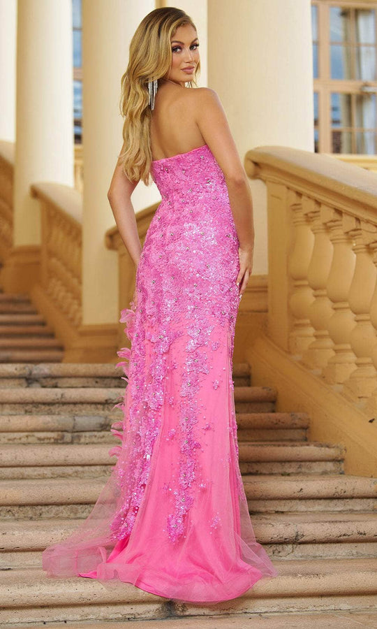 Ava Presley 38924 - Sequin Strapless Prom Dress