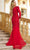 Ava Presley 39229 - Feathered One Shoulder Prom Gown Special Occasion Dress