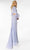Ava Presley 39259 - Feather Detailed Long Sleeve Evening Dress Special Occasion Dress