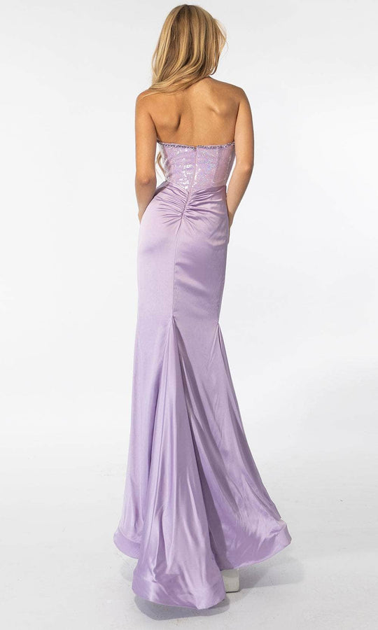 Ava Presley 39282 - Strapless Godets Mermaid Prom Gown