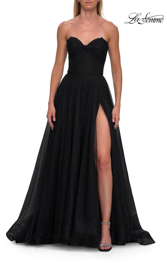 studded a line dress Studded A Line Midi Dress Black