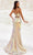Blush by Alexia Designs 12125 - V-Neck Iridescent Sequin Prom Gown Prom Dresses