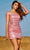 Blush by Alexia Designs 20587 - One Shoulder Lattice Cocktail Dress Special Occasion Dress