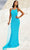 Blush by Alexia Designs 91020 - Beaded Sleeveless Prom Gown Prom Dresses 0 / Ocean