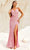 Blush by Alexia Designs 91038 - Sleeveless Fitted Prom Gown Prom Dresses 0 / Strawberry Pink
