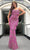 Blush by Alexia Designs 91046 - Sequined Scoop Neck Prom Gown Prom Dresses 0 / Magenta