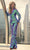 Blush by Alexia Designs 91047 - V-Neck Paillette-Detailed Pantsuit Formal Pantsuits 0 / Purple