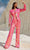 Blush by Alexia Designs 91047 - V-Neck Paillette-Detailed Pantsuit Formal Pantsuits