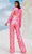 Blush by Alexia Designs 91047 - V-Neck Paillette-Detailed Pantsuit Formal Pantsuits