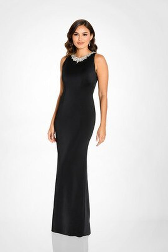 Cameron Blake - 116659 Long Evening Gown with  Keyhole Back