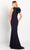 Cameron Blake 119645 - Ruffled Shoulder Formal Gown Mother of the Bride Dresses