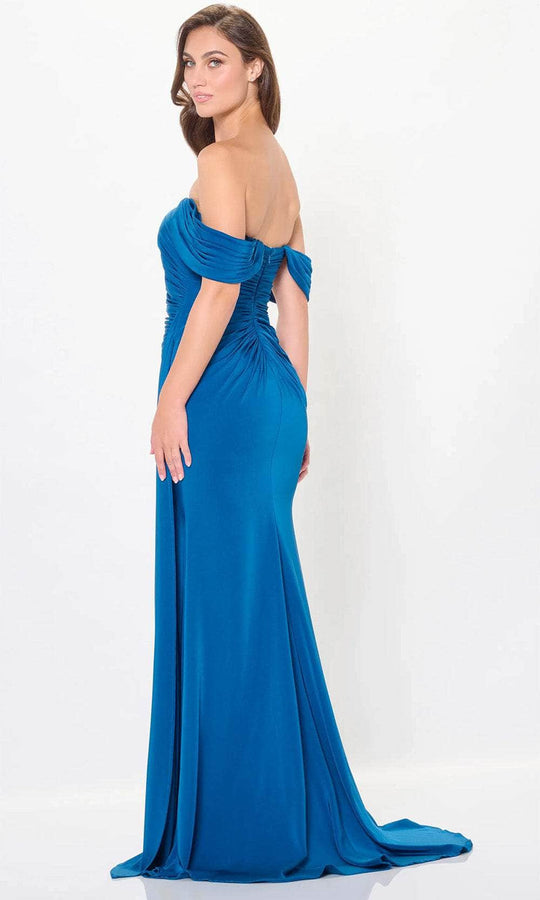 Cameron Blake CB3241 - Ruched Mermaid Evening Gown