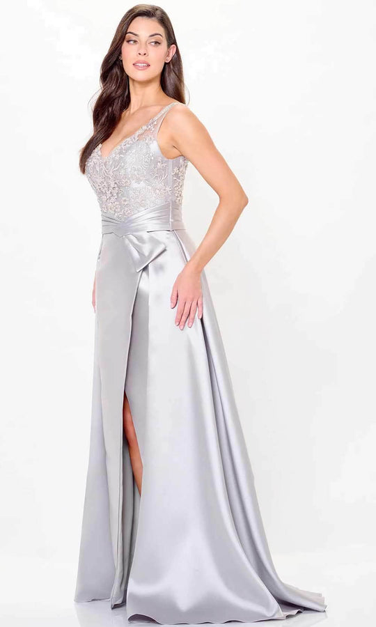 Cameron Blake CB3244 - Sleeveless Overskirt Evening Gown