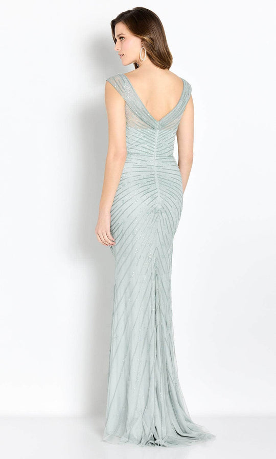 Cameron Blake CB755 - Beaded Sheath Formal Dress