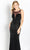 Cameron Blake CB757 - Sleeveless Beaded Evening Gown Evening Dresses 14 / Black