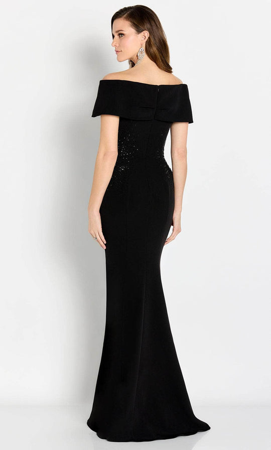 Cameron Blake CB758 - Cutout Accent Evening Gown