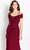 Cameron Blake CB762 - Pleated Off Shoulder Evening Gown Special Occasion Dress