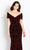 Cameron Blake CB766 - Foliage Motif Evening Gown Special Occasion Dress