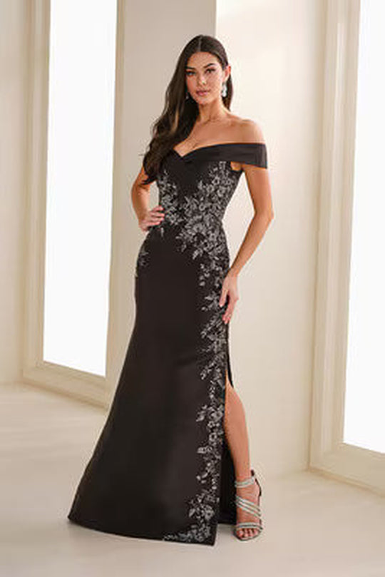 Cameron Blake CB777 - Embroidered Mermaid Evening Dress