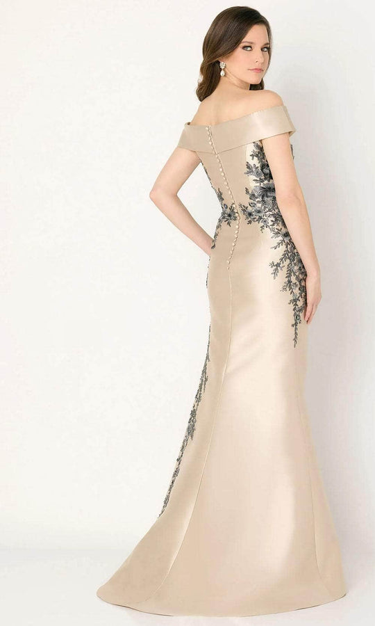 Cameron Blake CB777 - Embroidered Mermaid Evening Dress