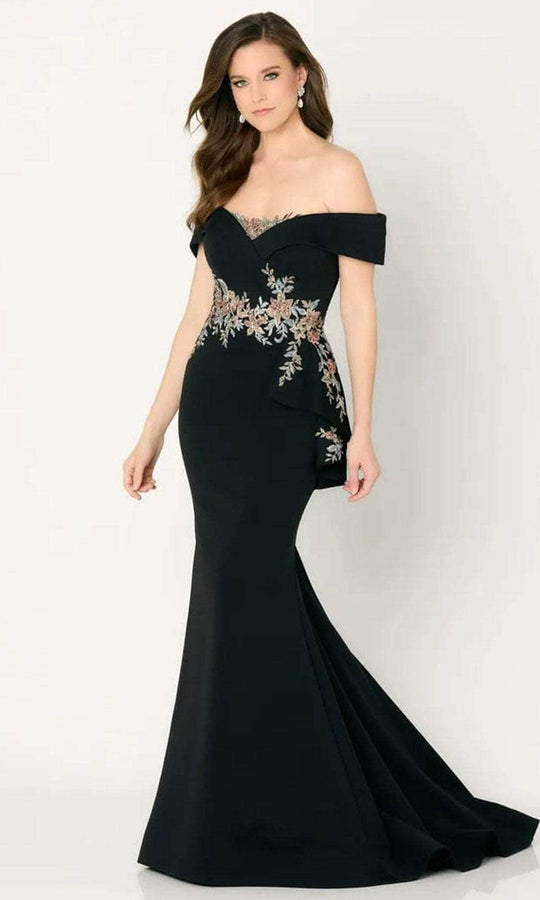 Cameron Blake CB779 - Embroidered Mermaid Evening Dress