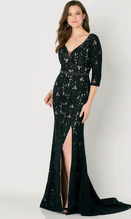 Cameron Blake CB789 - Lace Mermaid Evening Dress