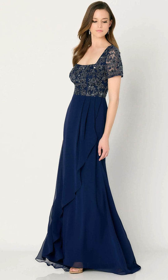 Cameron Blake CB794 - Embroidered Floral Evening Dress