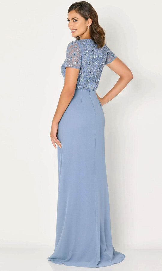 Cameron Blake CB794 - Embroidered Floral Evening Dress