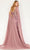 Cecilia Couture 194 - Chiffon Train Sleeve Sheath Gown Evening Dresses