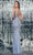 Chic and Holland AF330126 - Deep V-Back Sheath Prom Dress Prom Dresses