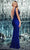 Chic and Holland AF330170 - Asymmetrical One-Sleeve Prom Gown Prom Dresses