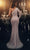 Chic and Holland HF110089 - Crystal Beaded Evening Gown Prom Dresses