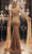 Chic and Holland HF110138 - Beaded Mermaid Evening Gown Evening Dresses
