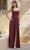 Christina Wu Celebration 22140 - Sleeveless Satin Evening Dress Evening Dresses 0 / Mahogany