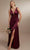 Christina Wu Celebration 22160 - Plunging V-Neck Satin Evening Gown Evening Dresses