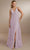 Christina Wu Celebration 22161 - V-Neck Dress Special Occasion Dress 0 / Dusty Lavender