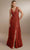 Christina Wu Celebration 22161 - V-Neck Twisted Knot Bridesmaid Dress Special Occasion Dress 0 / Autumn