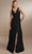 Christina Wu Celebration 22161 - V-Neck Twisted Knot Bridesmaid Dress Special Occasion Dress 0 / Black