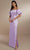 Christina Wu Celebration 22163 - Column Gown Special Occasion Dress 0 / Dusty Lavender