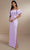 Christina Wu Celebration 22163 - Off Shoulder Gown Special Occasion Dress 0 / Lilac