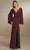 Christina Wu Celebration 22164 - Chiffon Evening Gown Special Occasion Dress 0 / Mahogany