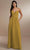 Christina Wu Celebration 22166 - Chiffon Gown Special Occasion Dress 0 / Ochre