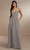 Christina Wu Celebration 22166 - Chiffon Gown Special Occasion Dress 0 / Platinum