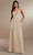 Christina Wu Celebration 22166 - Deep Sweetheart Gown Special Occasion Dress 0 / Latte